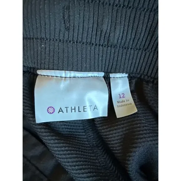 Athleta Trekkie Skort In Black Size 12 Hiking Travel *EUC - Picture 7 of 7